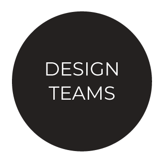 Circle with text design teams